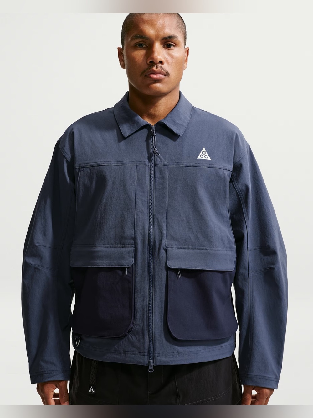 NWT - Nike ACG ‘Smith Summit’ UV Jacket Navy HV0598-437 Men’s Size X-Large